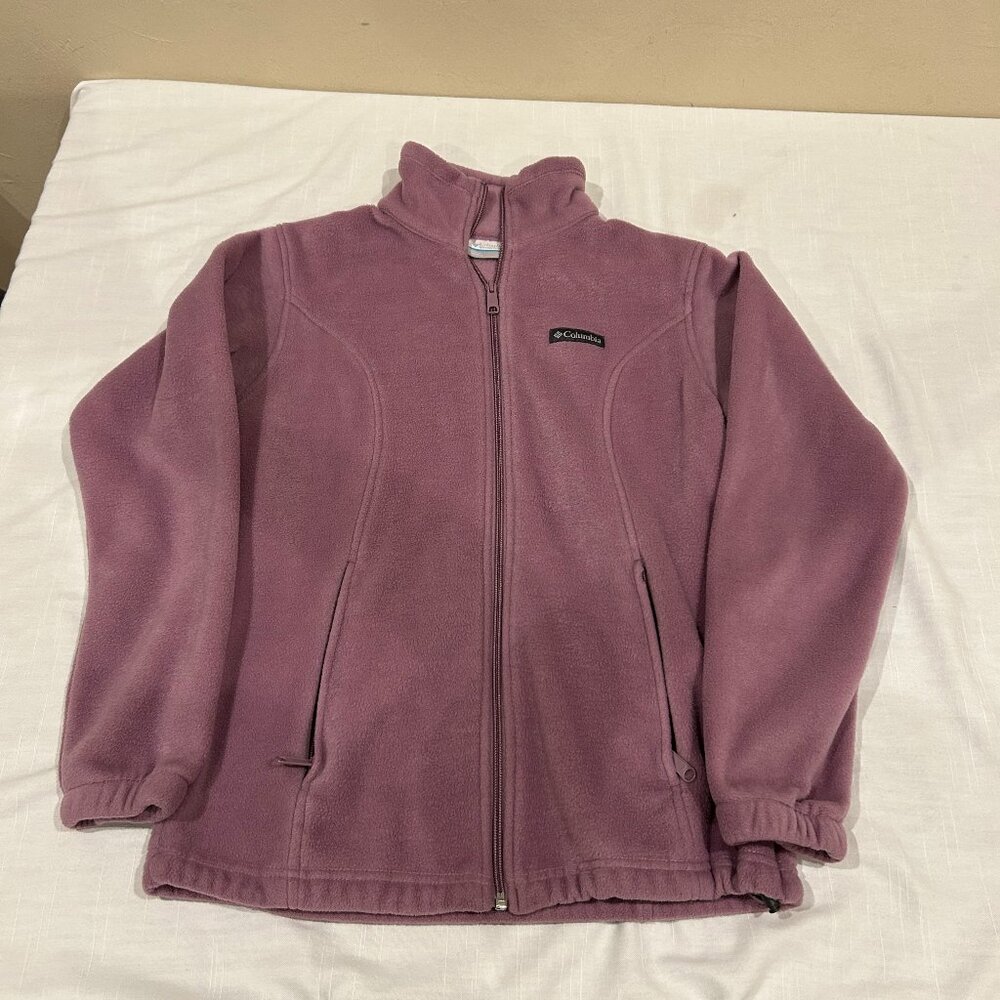 Columbia Muave Zip Up Women's Small